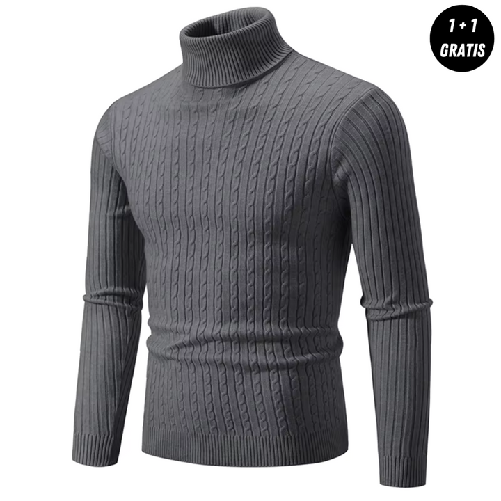 LORETT| Warmer Strickpullover mit Rollkragen (1+1 GRATIS)