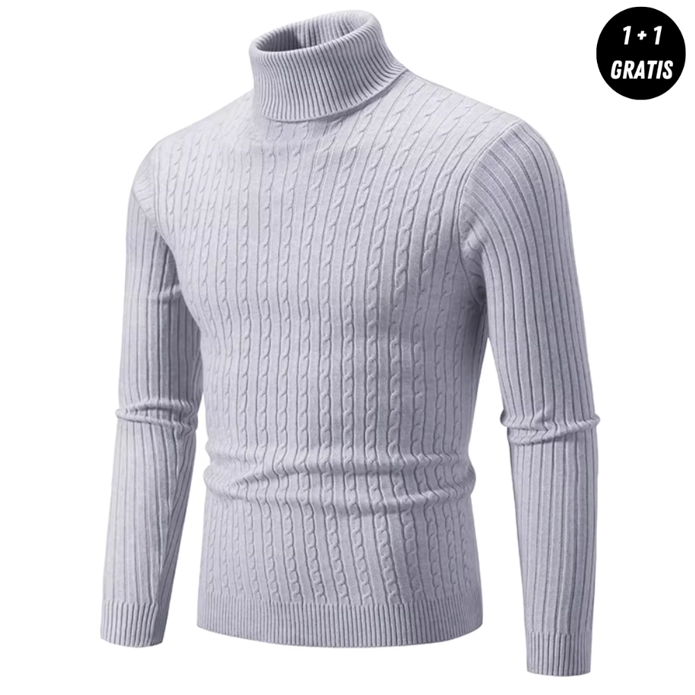 LORETT| Warmer Strickpullover mit Rollkragen (1+1 GRATIS)