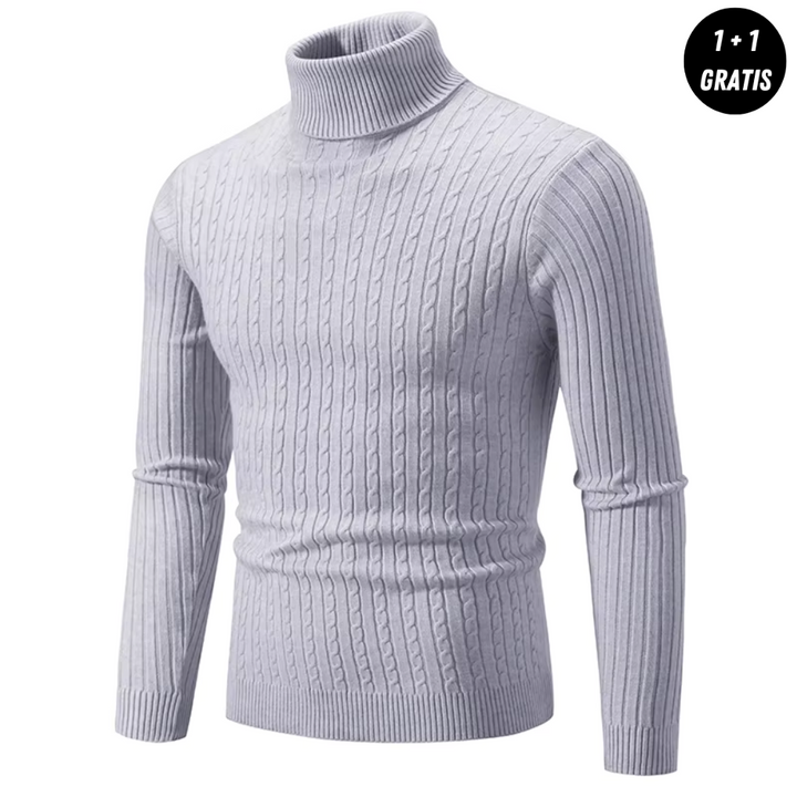 LORETT| Warmer Strickpullover mit Rollkragen (1+1 GRATIS)