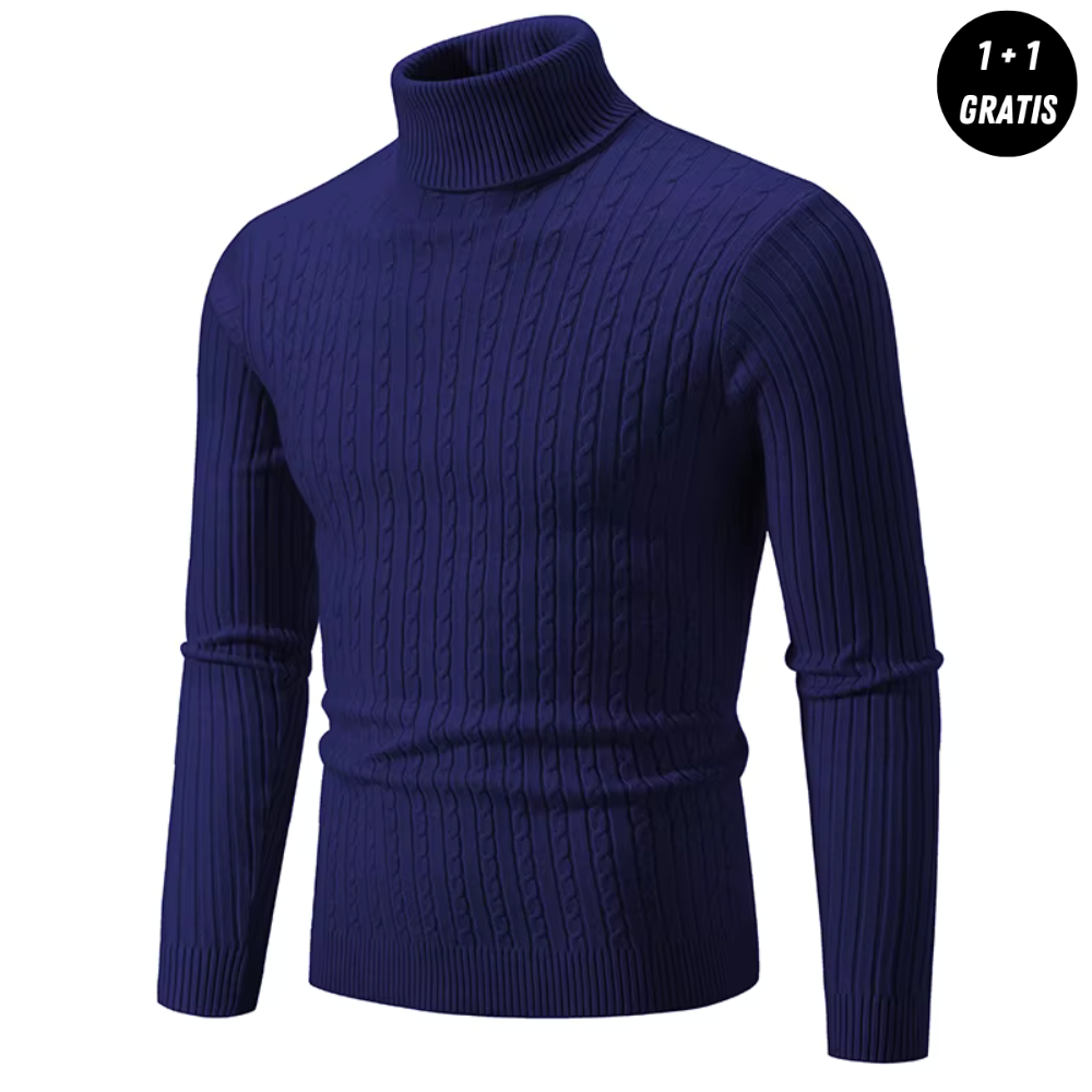 LORETT| Warmer Strickpullover mit Rollkragen (1+1 GRATIS)