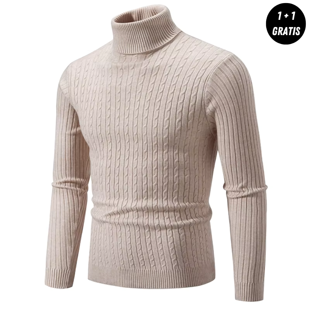 LORETT| Warmer Strickpullover mit Rollkragen (1+1 GRATIS)