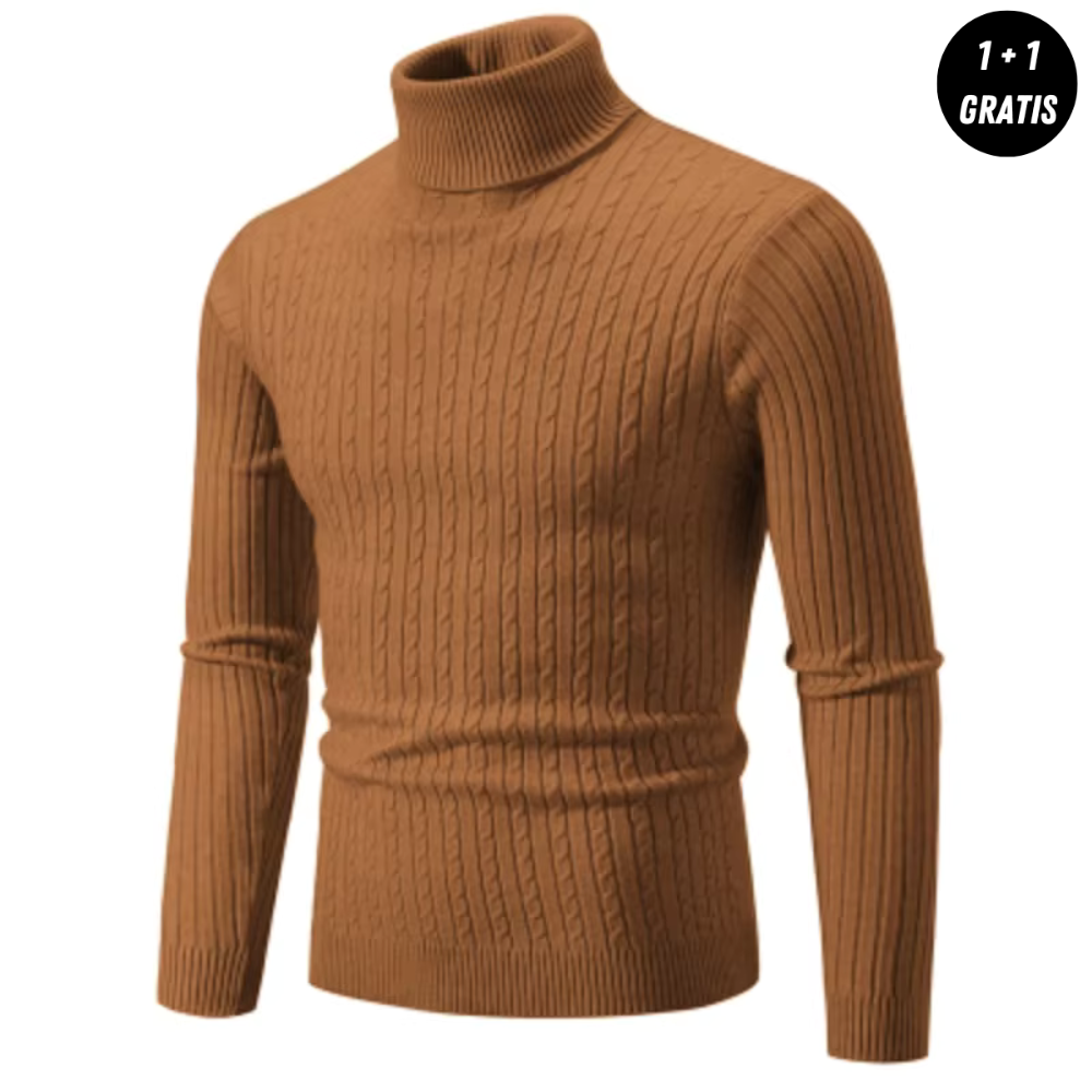 LORETT| Warmer Strickpullover mit Rollkragen (1+1 GRATIS)