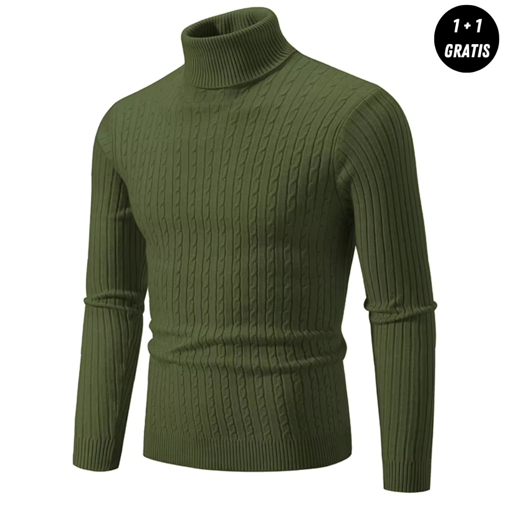 LORETT| Warmer Strickpullover mit Rollkragen (1+1 GRATIS)