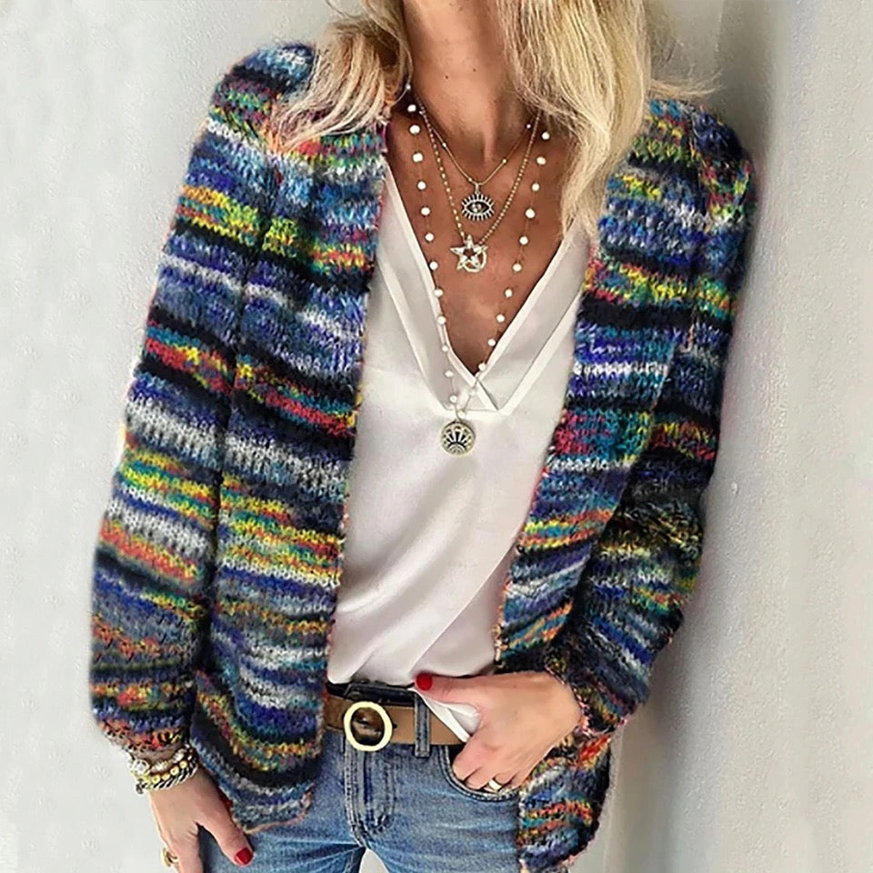 Isabel | Colourful cardigan