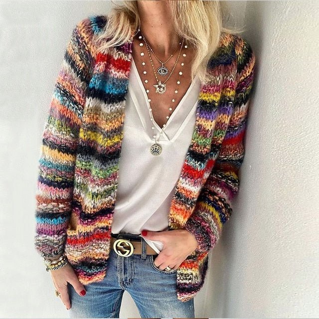 Isabel | Colourful cardigan